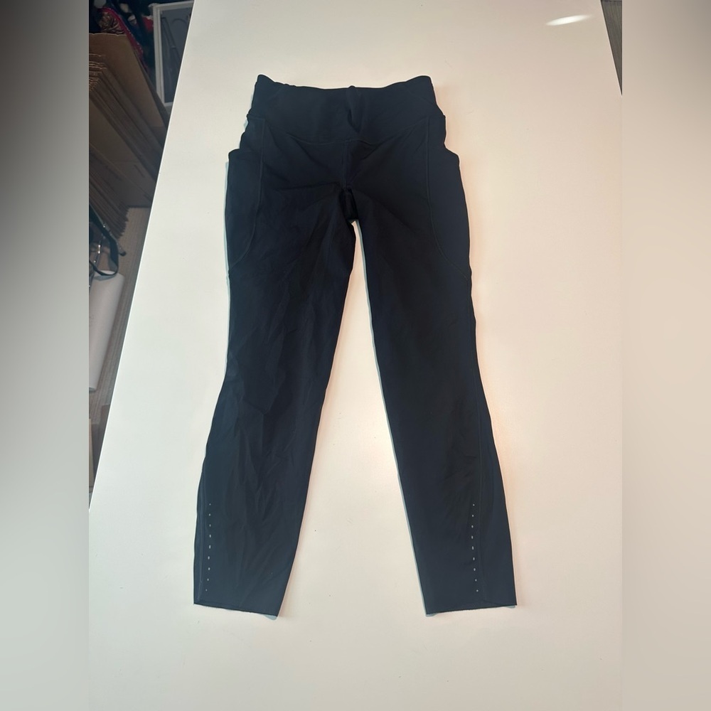 lulu lemon cropped leggings with pockets
